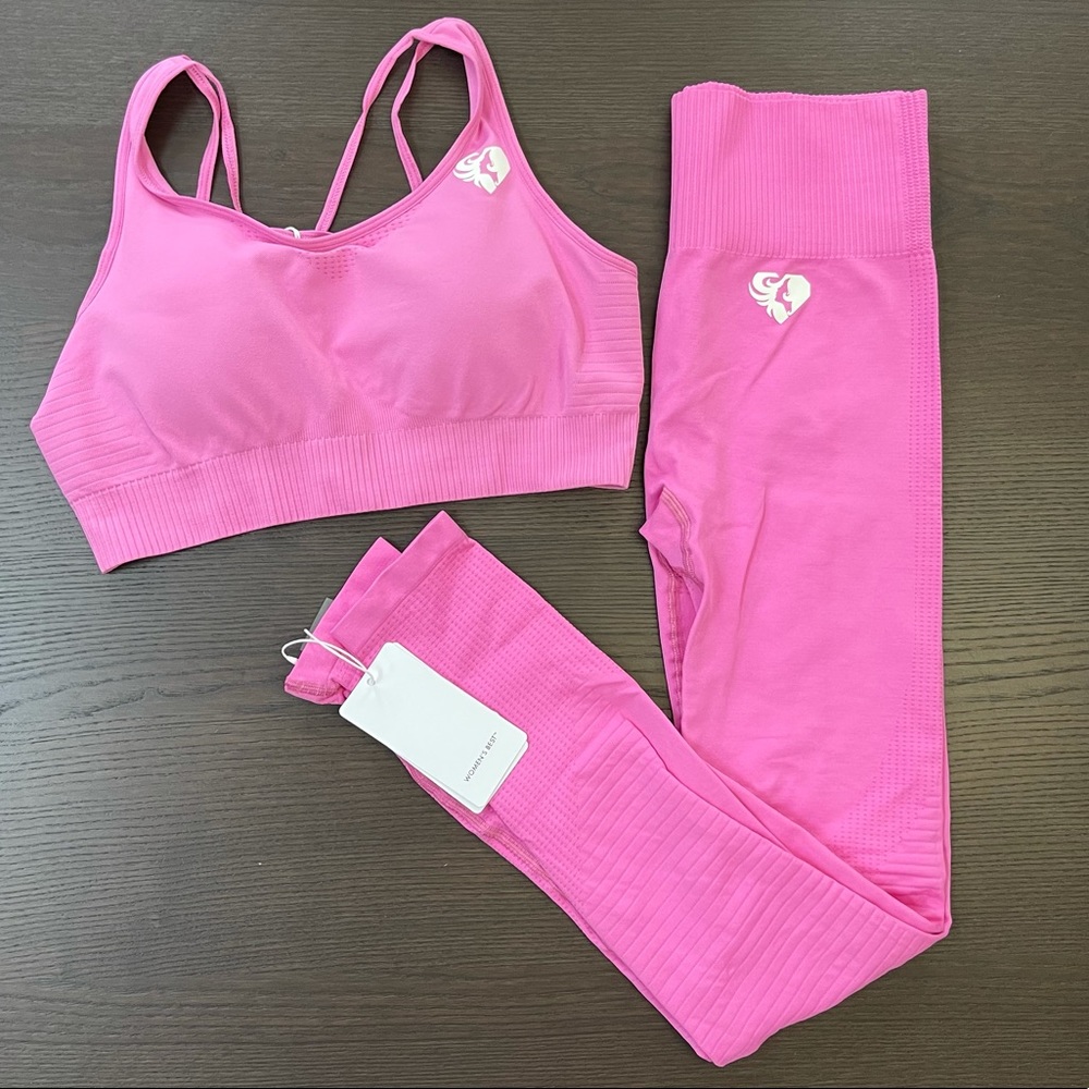 NWT Women's Best Power Seamless Workout SET Medium